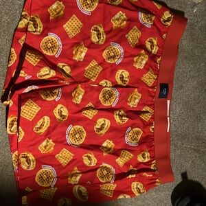 Aeropostale Pink and Blue Donut Print Boxers